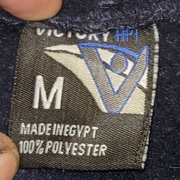 621. Victory HP Long Sleeve Hoodie Blue Sz M - Picture 6 of 7